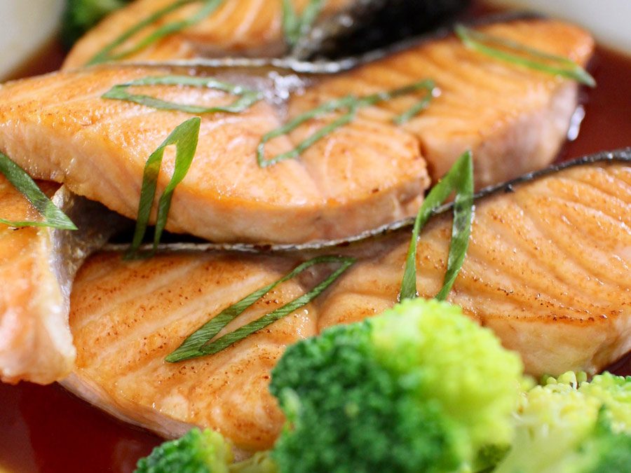 Tasty Tuesday: Asian Salmon with Roast Vegetables